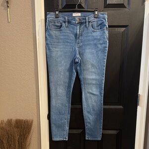 Madewell Light Blue Skinny Jeans